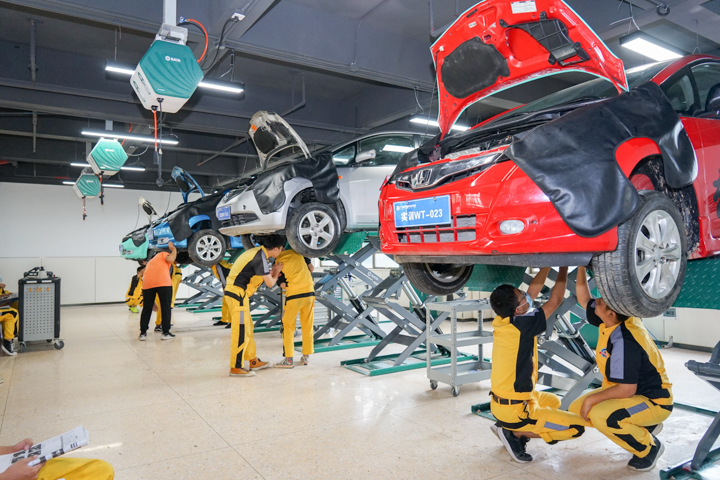 本田底盘检测实训